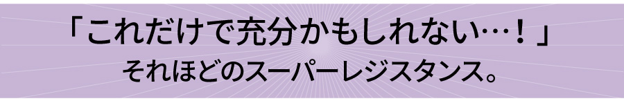 これだけで充分かもしれない！