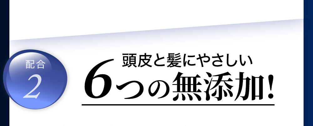 6つの無添加！