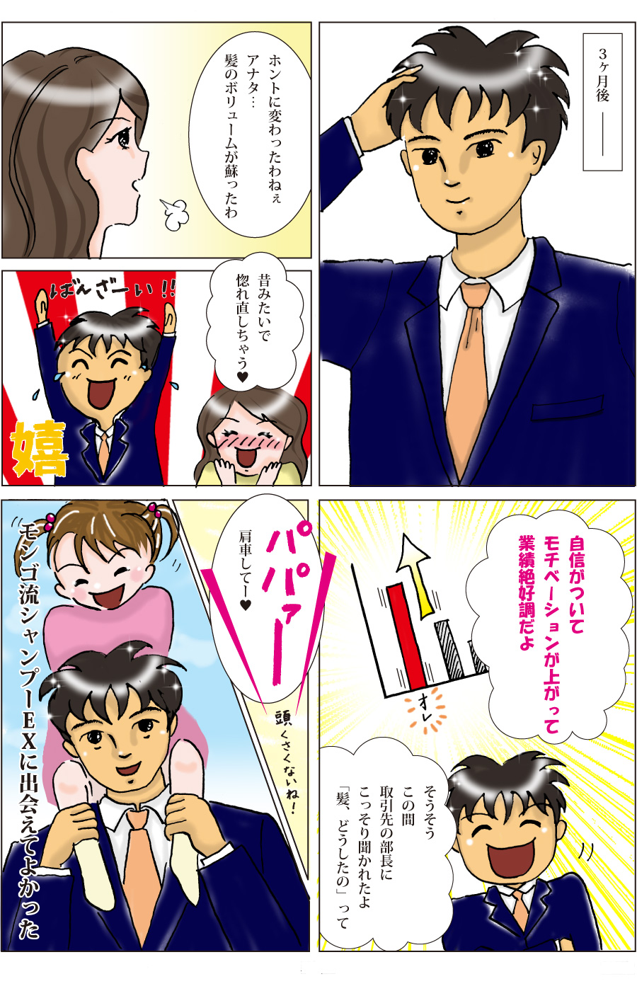 モンゴ流シャンプーEXに出会えてよかった